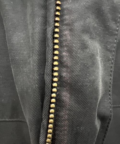 POLO RALPH LAUREN（ポロ・ラルフローレン）POLO RALPH LAUREN (ポロ・ラルフローレン) コットンナイロン生地ダウンジャケット ブラック サイズ:XLの古着・服飾アイテム