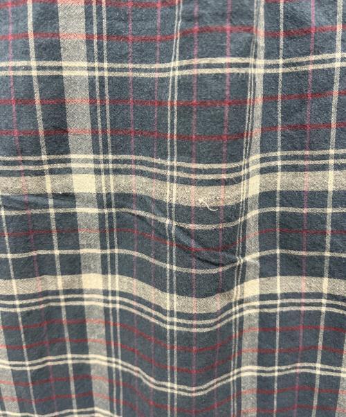 RALPH LAUREN（ラルフローレン）RALPH LAUREN (ラルフローレン) 半袖シャツ ネイビー×グレー サイズ:Lの古着・服飾アイテム