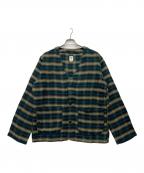 South2 West8サウスツー ウエストエイト）の古着「長袖シャツ」｜ブラック×グリーン