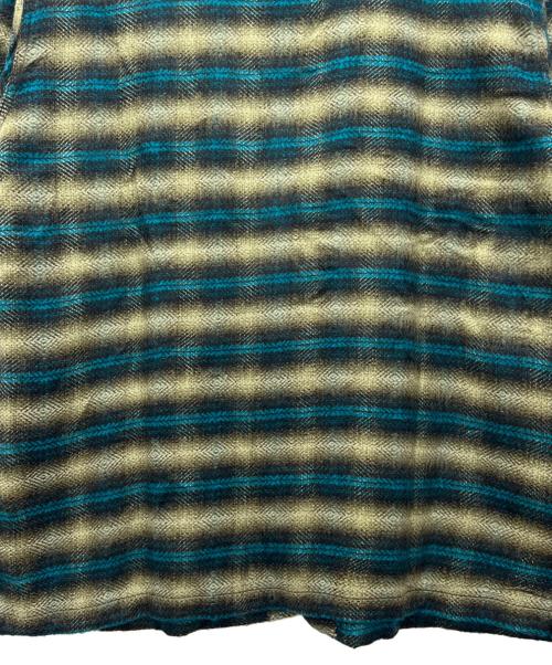 South2 West8（サウスツー ウエストエイト）South2 West8 (サウスツー ウエストエイト) 長袖シャツ ブラック×グリーン サイズ:Mの古着・服飾アイテム