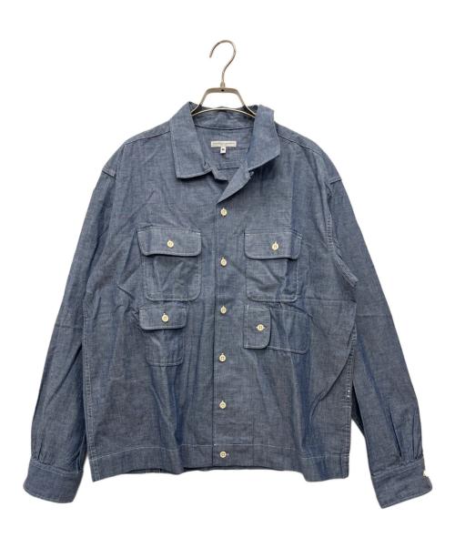 Engineered Garments（エンジニアド ガーメンツ）Engineered Garments (エンジニアド ガーメンツ) 長袖シャツ ブルー サイズ:Mの古着・服飾アイテム