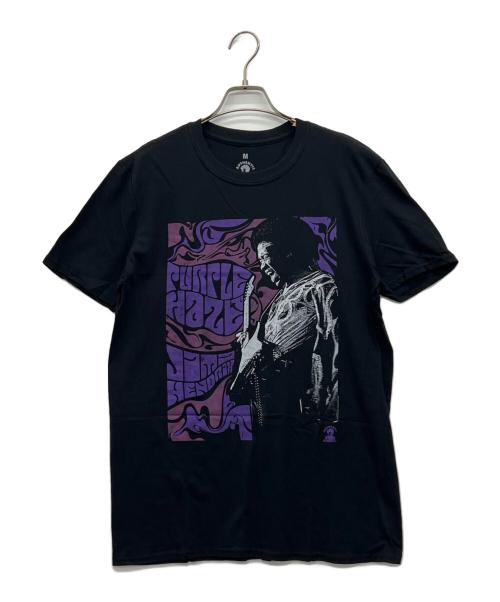 authentic hendrix（オーセンティック ヘンドリックス）authentic hendrix (オーセンティック ヘンドリックス) 半袖カットソー ブラック サイズ:Mの古着・服飾アイテム