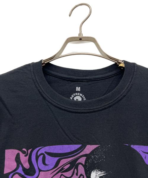 authentic hendrix（オーセンティック ヘンドリックス）authentic hendrix (オーセンティック ヘンドリックス) 半袖カットソー ブラック サイズ:Mの古着・服飾アイテム