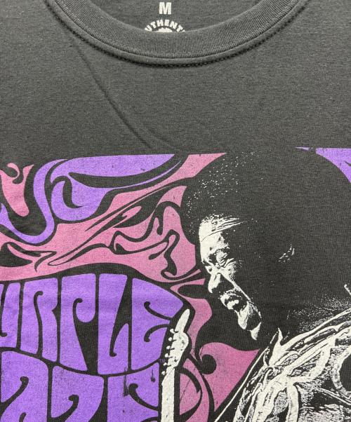 authentic hendrix（オーセンティック ヘンドリックス）authentic hendrix (オーセンティック ヘンドリックス) 半袖カットソー ブラック サイズ:Mの古着・服飾アイテム