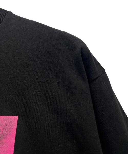 GOD SELECTION XXX（ゴッド セレクション トリプルエックス）GOD SELECTION XXX (ゴッド セレクション トリプルエックス) 長袖カットソー ブラック×ピンク サイズ:Lの古着・服飾アイテム