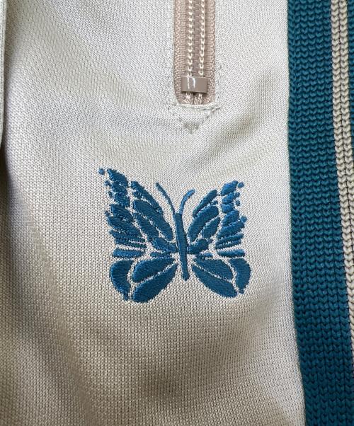 Needles（ニードルズ）Needles (ニードルズ) ナロートラックパンツ ベージュ×グリーン サイズ:Mの古着・服飾アイテム