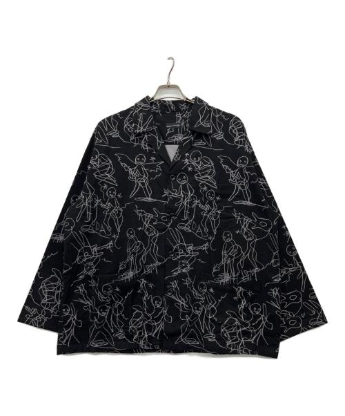 LAD MUSICIAN（ラッドミュージシャン）LAD MUSICIAN (ラッドミュージシャン) 長袖シャツ ブラック サイズ:44の古着・服飾アイテム