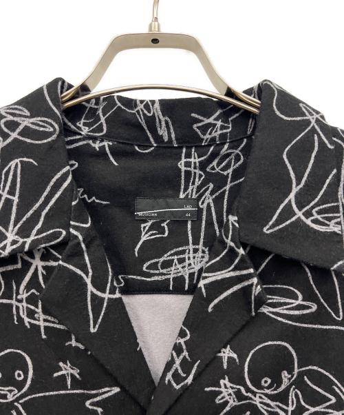 LAD MUSICIAN（ラッドミュージシャン）LAD MUSICIAN (ラッドミュージシャン) 長袖シャツ ブラック サイズ:44の古着・服飾アイテム