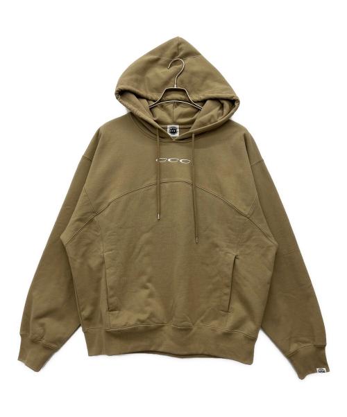 city country city（シティーカントリーシティー）city country city (シティーカントリーシティー) プルオーバーパーカー カーキ サイズ:Lの古着・服飾アイテム