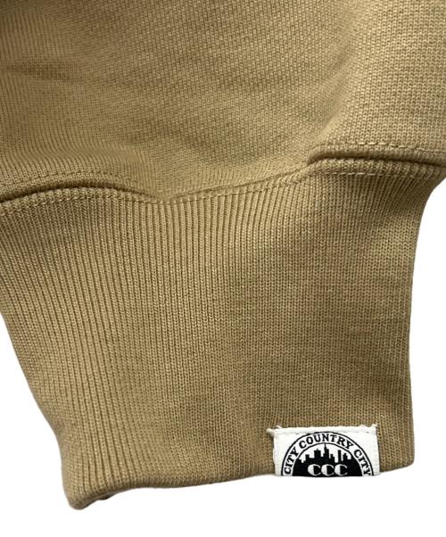 city country city（シティーカントリーシティー）city country city (シティーカントリーシティー) プルオーバーパーカー カーキ サイズ:Lの古着・服飾アイテム