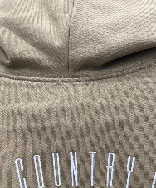 city country city（シティーカントリーシティー）city country city (シティーカントリーシティー) プルオーバーパーカー カーキ サイズ:Lの古着・服飾アイテム