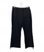 Needlesニードルズ）の古着「フリンジブーツカットトラックパンツ」｜ブラック