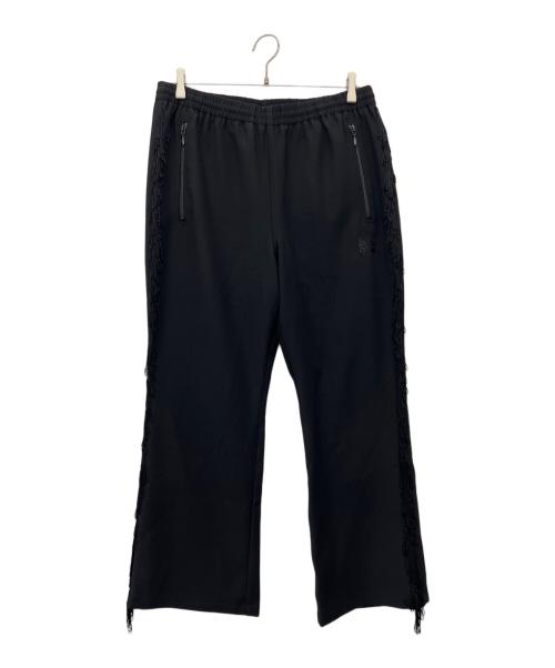 Needles（ニードルズ）Needles (ニードルズ) フリンジブーツカットトラックパンツ ブラック サイズ:Mの古着・服飾アイテム