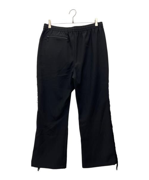 Needles（ニードルズ）Needles (ニードルズ) フリンジブーツカットトラックパンツ ブラック サイズ:Mの古着・服飾アイテム