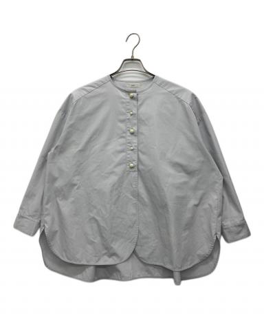 yori ヨリ　スプリングツイードライクブラウス　長袖　38 グレー　VERY 中古・古着通販】YORI (ヨリ) キャンディボタンシャツ グレー サイズ