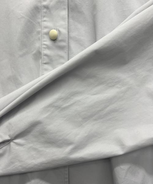 YORI（ヨリ）YORI (ヨリ) キャンディボタンシャツ グレー サイズ:FREEの古着・服飾アイテム