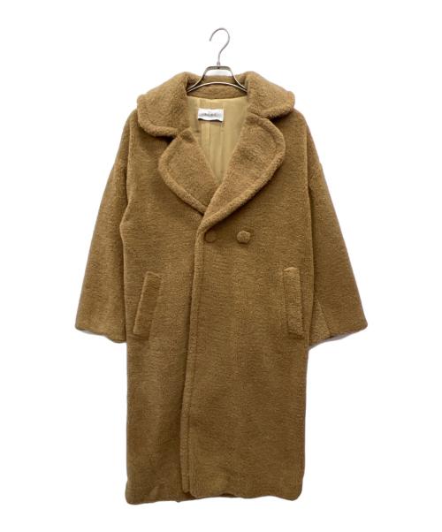 ETRE（エトレ）ETRE (エトレ) ボアコート ブラウン サイズ:Sの古着・服飾アイテム