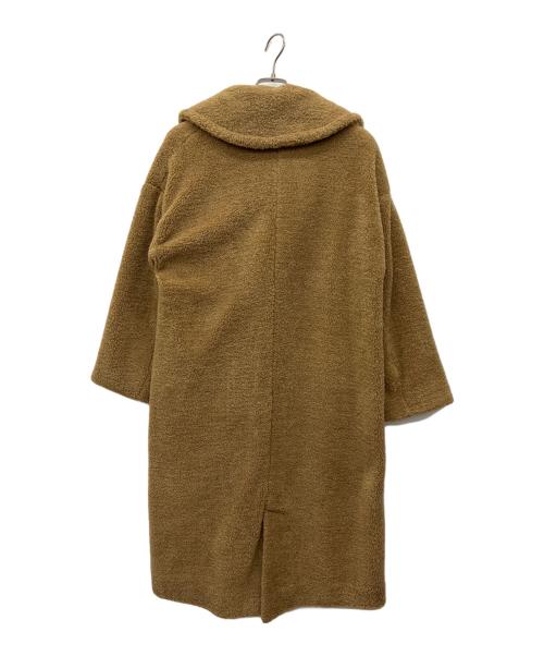 ETRE（エトレ）ETRE (エトレ) ボアコート ブラウン サイズ:Sの古着・服飾アイテム