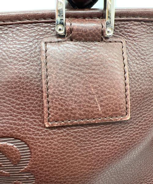 LOEWE（ロエベ）LOEWE (ロエベ) ハンドバッグ ブラウンの古着・服飾アイテム