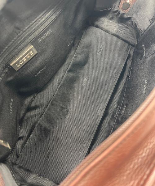 LOEWE（ロエベ）LOEWE (ロエベ) ハンドバッグ ブラウンの古着・服飾アイテム