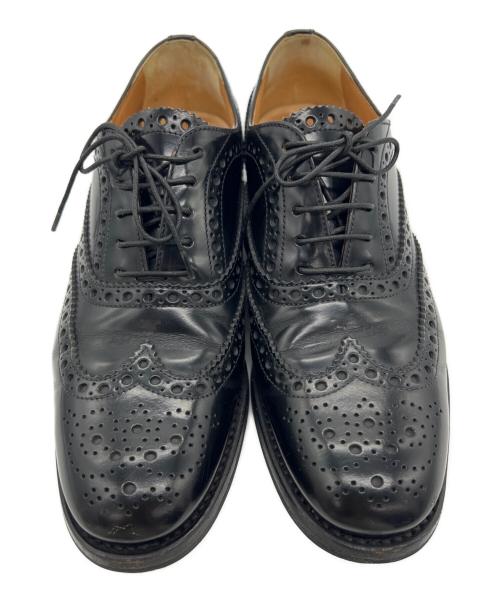 CHURCH'S（チャーチ）CHURCH'S (チャーチ) BURWOOD ウィングチップシューズ ブラック サイズ:38の古着・服飾アイテム