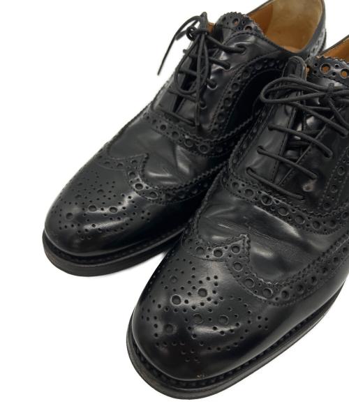 CHURCH'S（チャーチ）CHURCH'S (チャーチ) BURWOOD ウィングチップシューズ ブラック サイズ:38の古着・服飾アイテム
