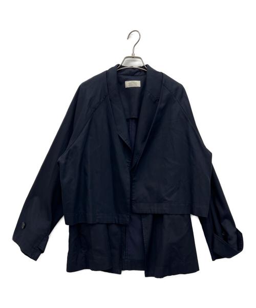 JOURNAL STANDARD relume（ジャーナルスタンダード レリューム）JOURNAL STANDARD relume (ジャーナルスタンダード レリューム) ショートコート ネイビー サイズ:FREEの古着・服飾アイテム