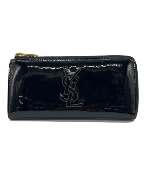 Yves Saint Laurent（イヴサンローラン）Yves Saint Laurent (イヴサンローラン) 長財布 ブラックの古着・服飾アイテム