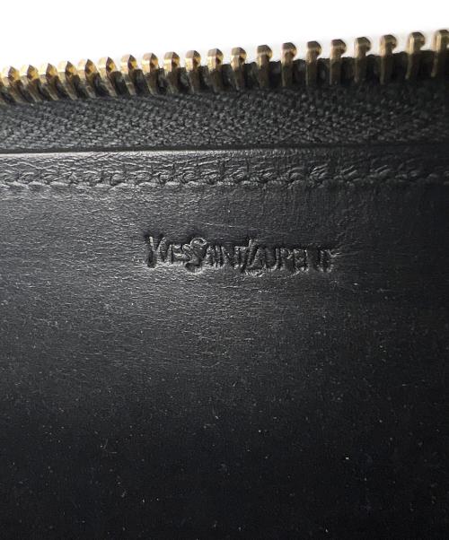 Yves Saint Laurent（イヴサンローラン）Yves Saint Laurent (イヴサンローラン) 長財布 ブラックの古着・服飾アイテム