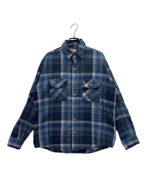 LEVI'S（リーバイス）LEVI'S (リーバイス) ALASKA SHIRTS ブルー サイズ:Mの古着・服飾アイテム