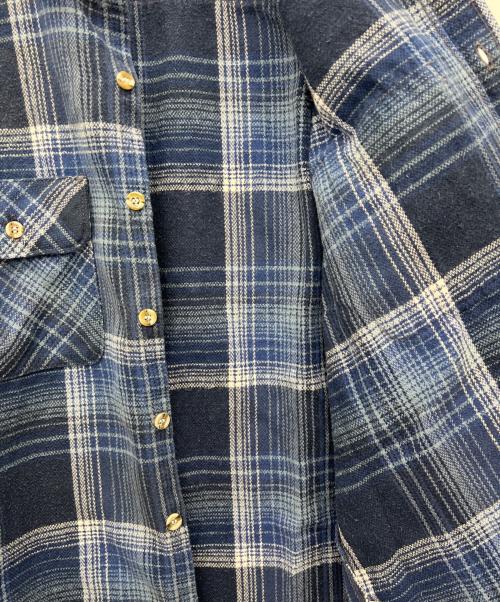 LEVI'S（リーバイス）LEVI'S (リーバイス) ALASKA SHIRTS ブルー サイズ:Mの古着・服飾アイテム