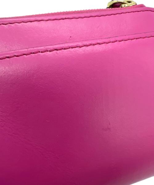 FENDI（フェンディ）FENDI (フェンディ) 2つ折り財布 ピンクの古着・服飾アイテム