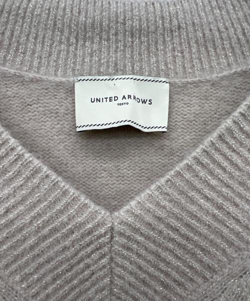 UNITED ARROWS（ユナイテッドアローズ）UNITED ARROWS (ユナイテッドアローズ) 厚手ニット ベージュ サイズ:表記なしの古着・服飾アイテム