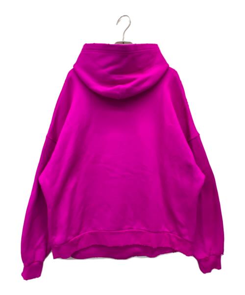 BALENCIAGA（バレンシアガ）BALENCIAGA (バレンシアガ) プルオーバーパーカー パープル サイズ:1の古着・服飾アイテム