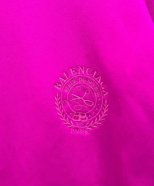BALENCIAGA（バレンシアガ）BALENCIAGA (バレンシアガ) プルオーバーパーカー パープル サイズ:1の古着・服飾アイテム
