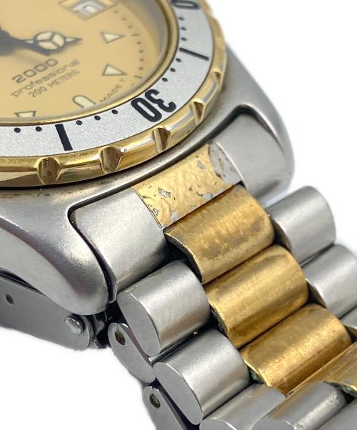 TAG Heuer（タグ・ホイヤー）TAG Heuer (タグ・ホイヤー) 腕時計 プロフェッショナル2000 アイボリーの古着・服飾アイテム