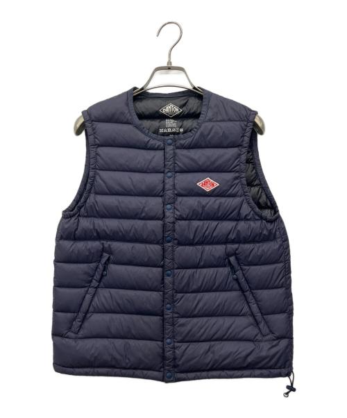 DANTON（ダントン）DANTON (ダントン) ダウンベスト ネイビー サイズ:36の古着・服飾アイテム