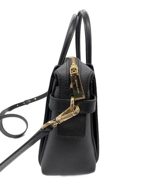 MICHAEL KORS（マイケル・コース）MICHAEL KORS (マイケル・コース) 2WAYショルダーバッグ ブラックの古着・服飾アイテム