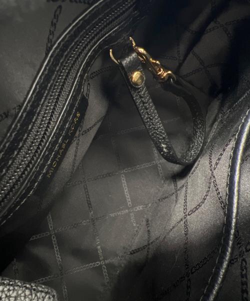 MICHAEL KORS（マイケル・コース）MICHAEL KORS (マイケル・コース) 2WAYショルダーバッグ ブラックの古着・服飾アイテム