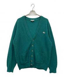 LACOSTE（ラコステ）の古着「厚手カーディガン」｜グリーン