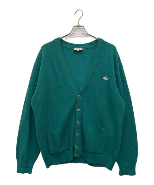 LACOSTE（ラコステ）LACOSTE (ラコステ) 厚手カーディガン グリーン サイズ:5の古着・服飾アイテム