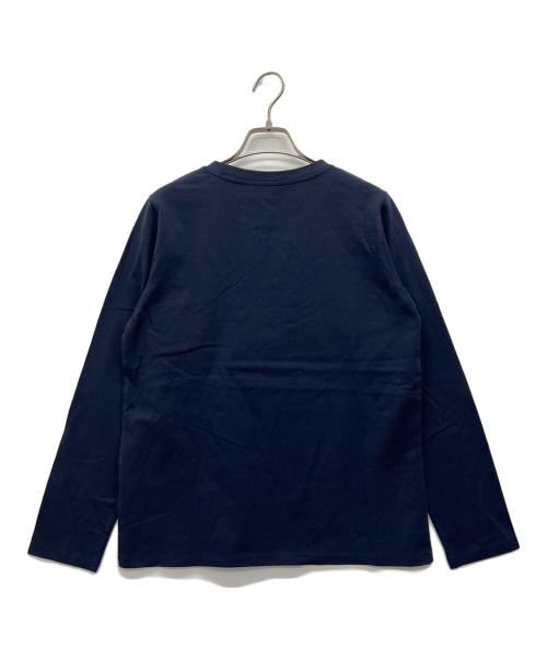A.P.C.（アーペーセー）A.P.C. (アーペーセー) 長袖カットソー ネイビー サイズ:Lの古着・服飾アイテム