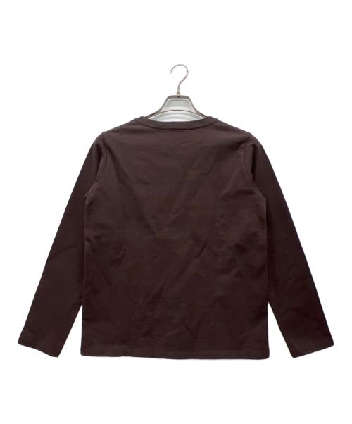 A.P.C.（アーペーセー）A.P.C. (アーペーセー) 長袖カットソー ブラウン サイズ:Lの古着・服飾アイテム