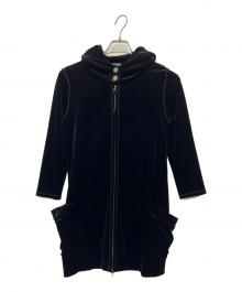 FOXEY NEWYORK（フォクシーニューヨーク）の古着「ジップパーカー」｜ブラック