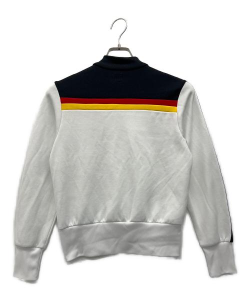 adidas（アディダス）adidas (アディダス) ドイツ代表 (ドイツダイヒョウ) トラックジャケット ホワイト サイズ:Lの古着・服飾アイテム