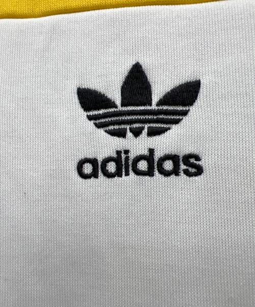 adidas（アディダス）adidas (アディダス) ドイツ代表 (ドイツダイヒョウ) トラックジャケット ホワイト サイズ:Lの古着・服飾アイテム