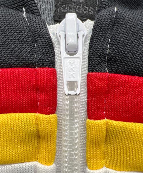 adidas（アディダス）adidas (アディダス) ドイツ代表 (ドイツダイヒョウ) トラックジャケット ホワイト サイズ:Lの古着・服飾アイテム