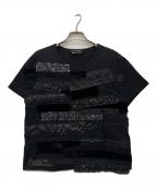 JUNYA WATANABE×COMME des GARCONSジュンヤワタナベ×コムデギャルソン）の古着「半袖カットソー」｜ブラック