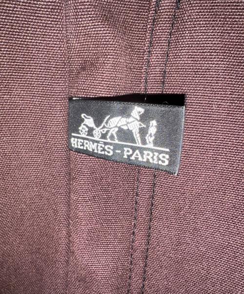 HERMES（エルメス）HERMES (エルメス) トートバッグ フールトゥMM ブラック×レッドの古着・服飾アイテム