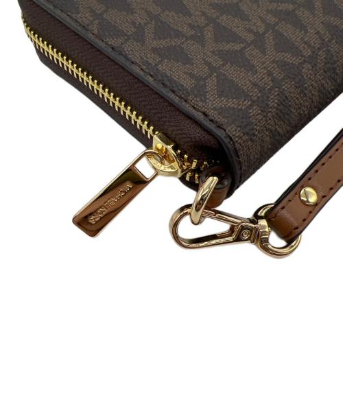 MICHAEL KORS（マイケル・コース）MICHAEL KORS (マイケル・コース) 長財布 ブラウンの古着・服飾アイテム